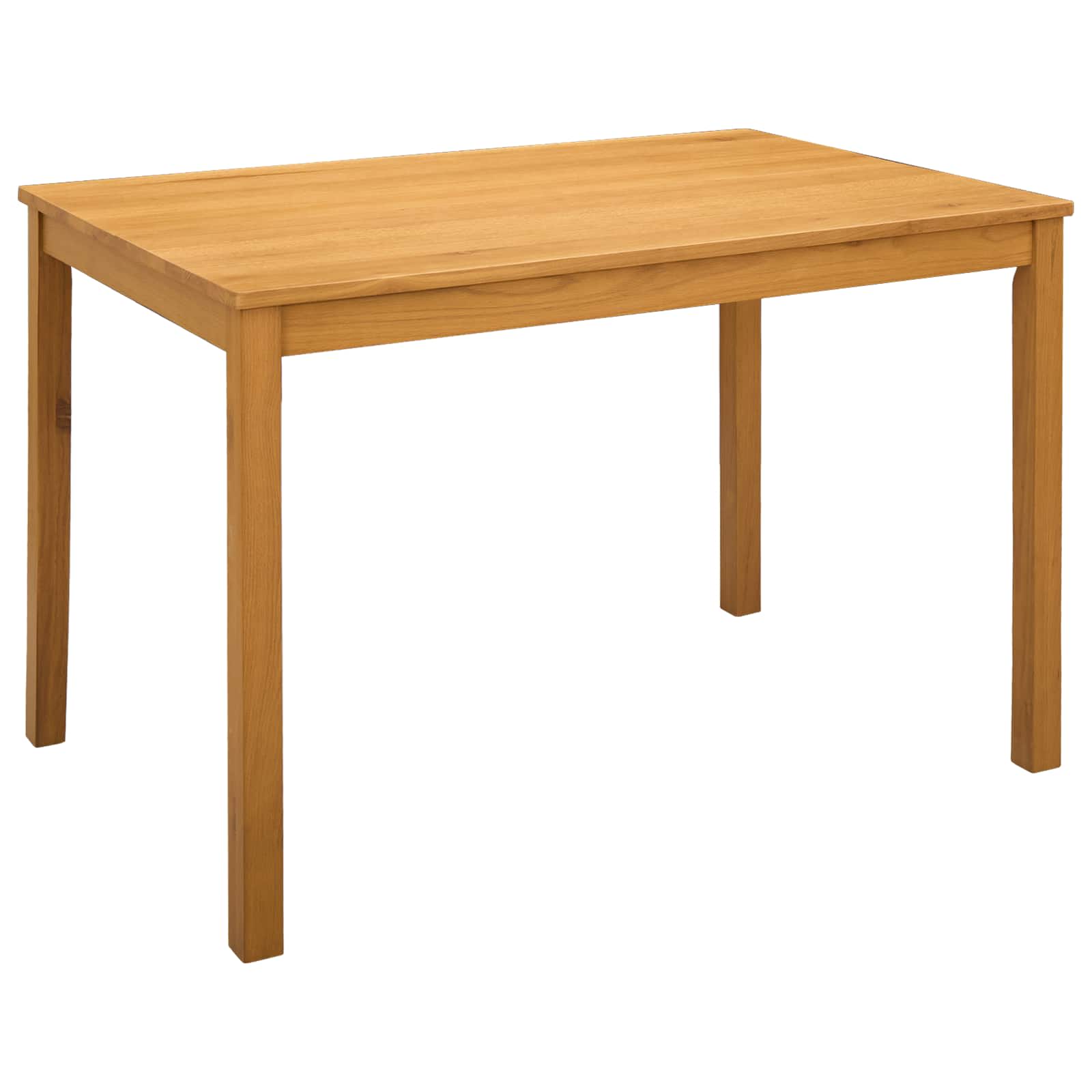 Blagovaonski set 5 kom. Bež Čvrsto Hrastovo Drvo