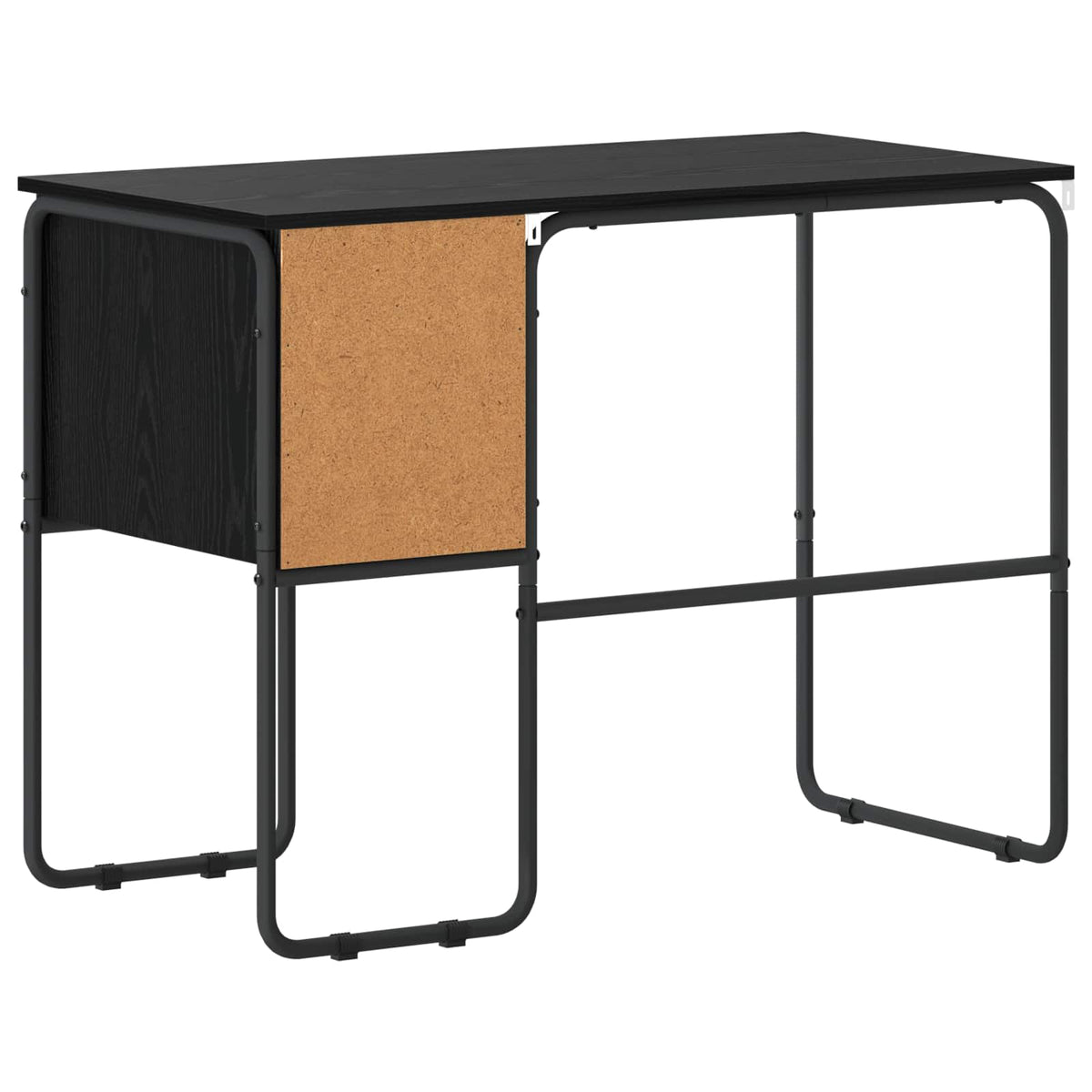 Stol s pohranom Crni hrast 100 x 50 x 75 cm