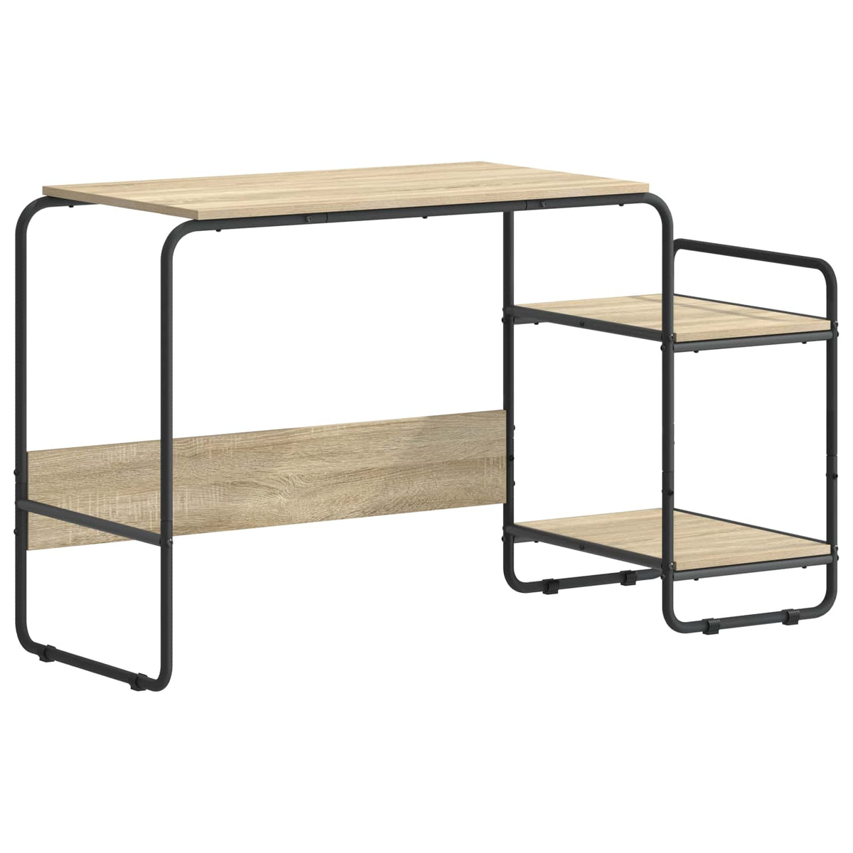 Stol s pohranom Hrast sonoma 131.5 x 50 x 75.5 cm