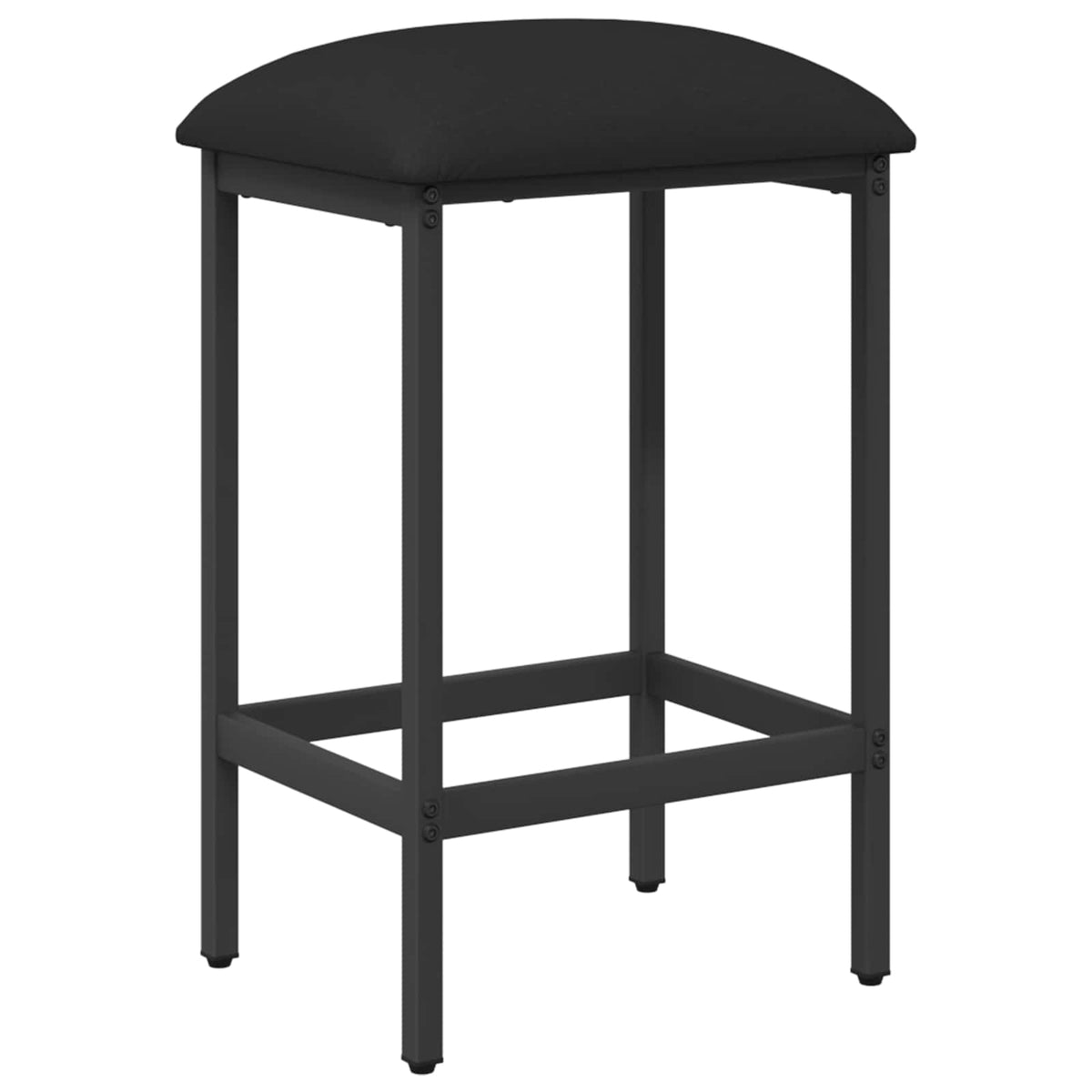Barska stolica Crna 40 x 32 x 74 cm Konstruirano drvo