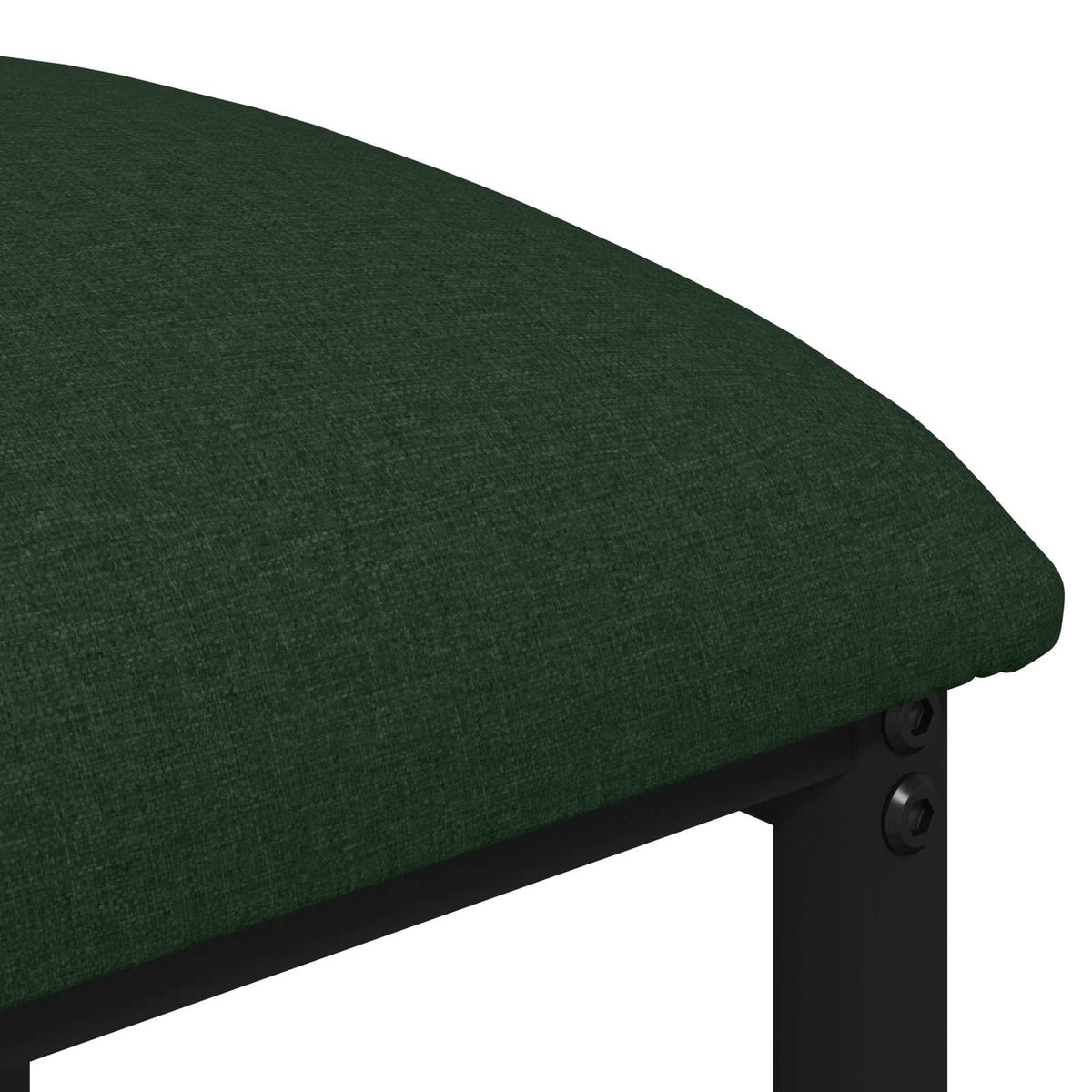 Barska stolica 2 kom. Tamnozelena 40 x 32 x 74 cm