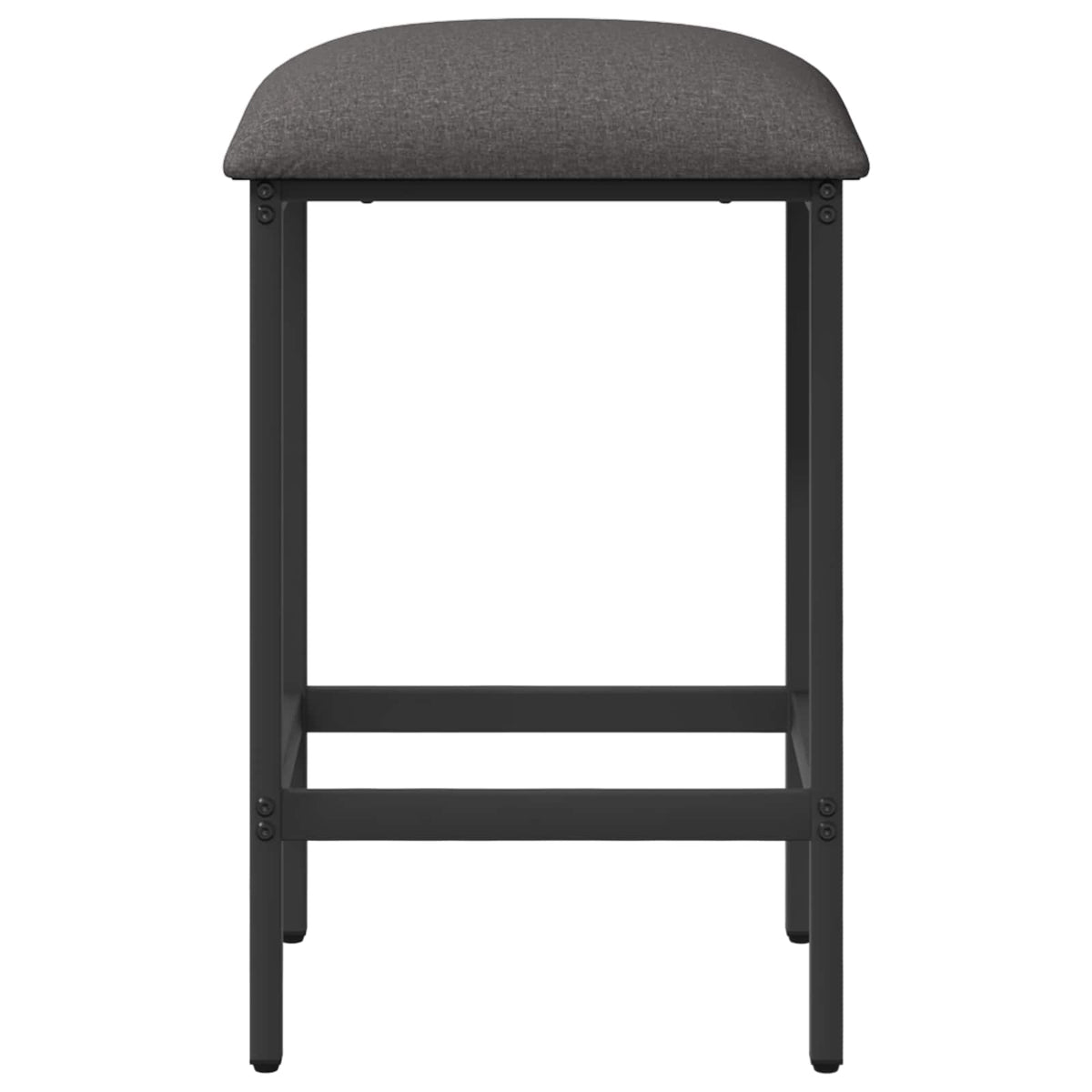 Barska stolica 2 kom. Svjetlosiva 40 x 32 x 64 cm