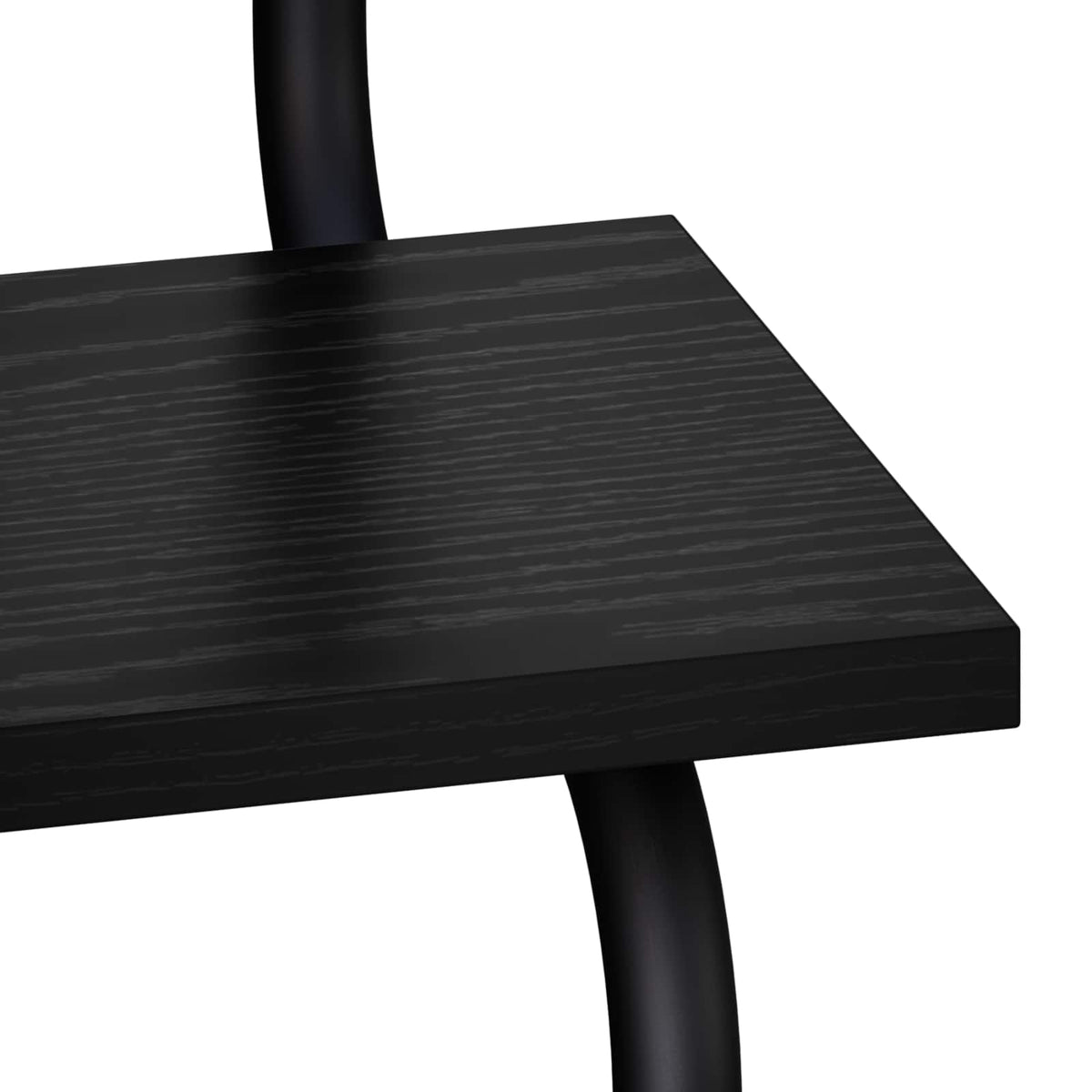 Polica sa 4 nivoa Crni hrast 40 x 24,5 x 104 cm