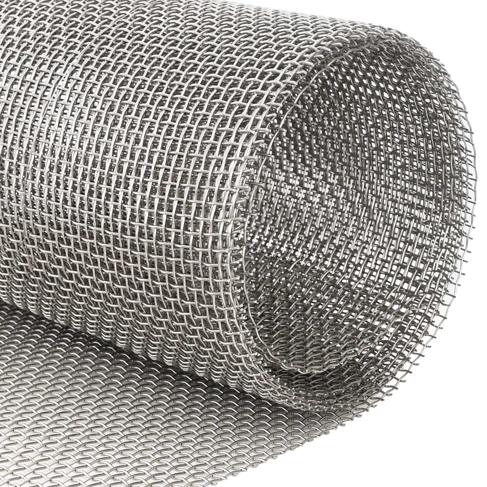 Mrežna tkanina 60 x 200 cm 6 Mesh Nehrđajući čelik 201 Srebrna