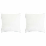 Jastuk 2 pcs Bijela 50 x 50 cm Bambusovo vlakno