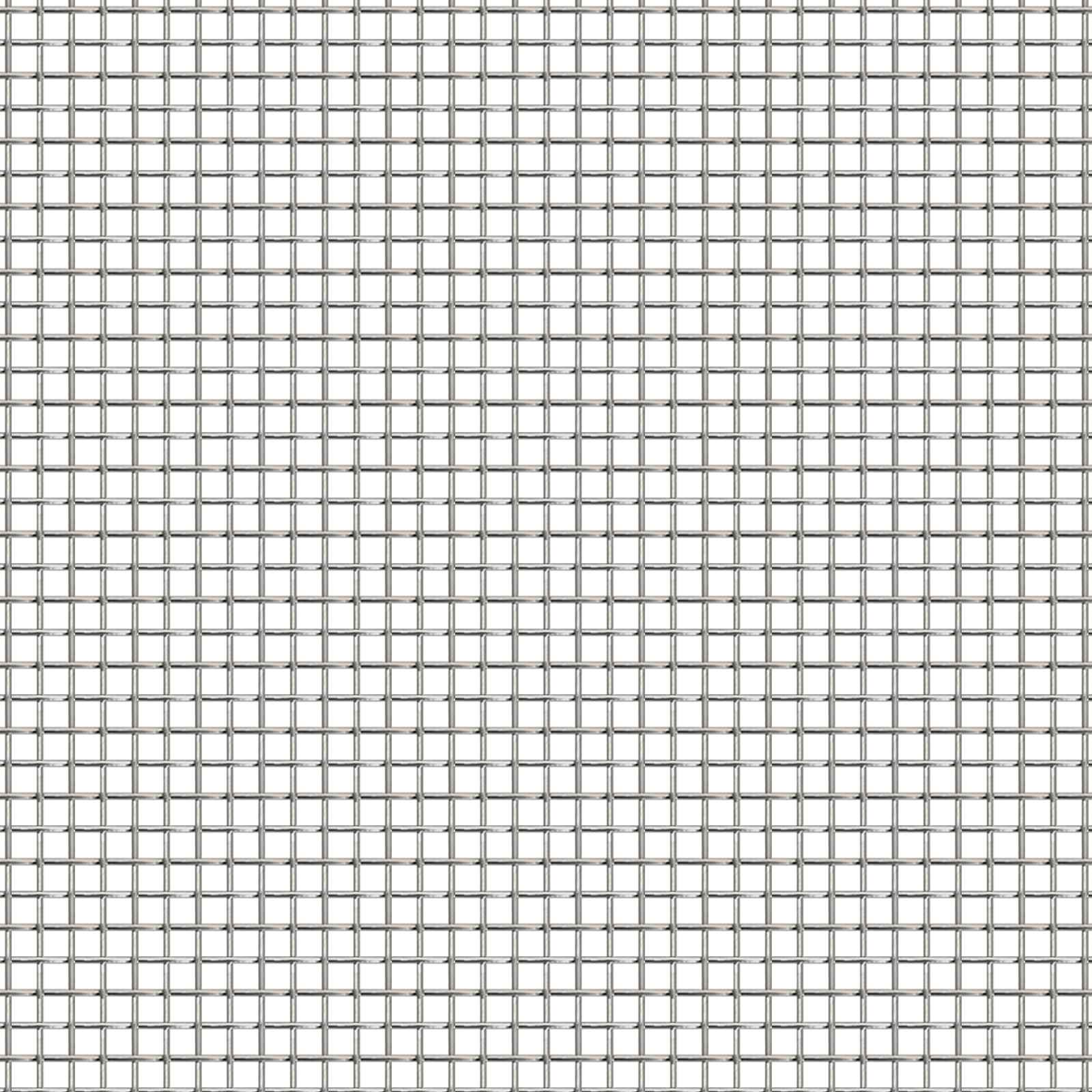 Mrežna tkanina 80 x 1000 cm 20 Mesh Nehrđajući čelik 201