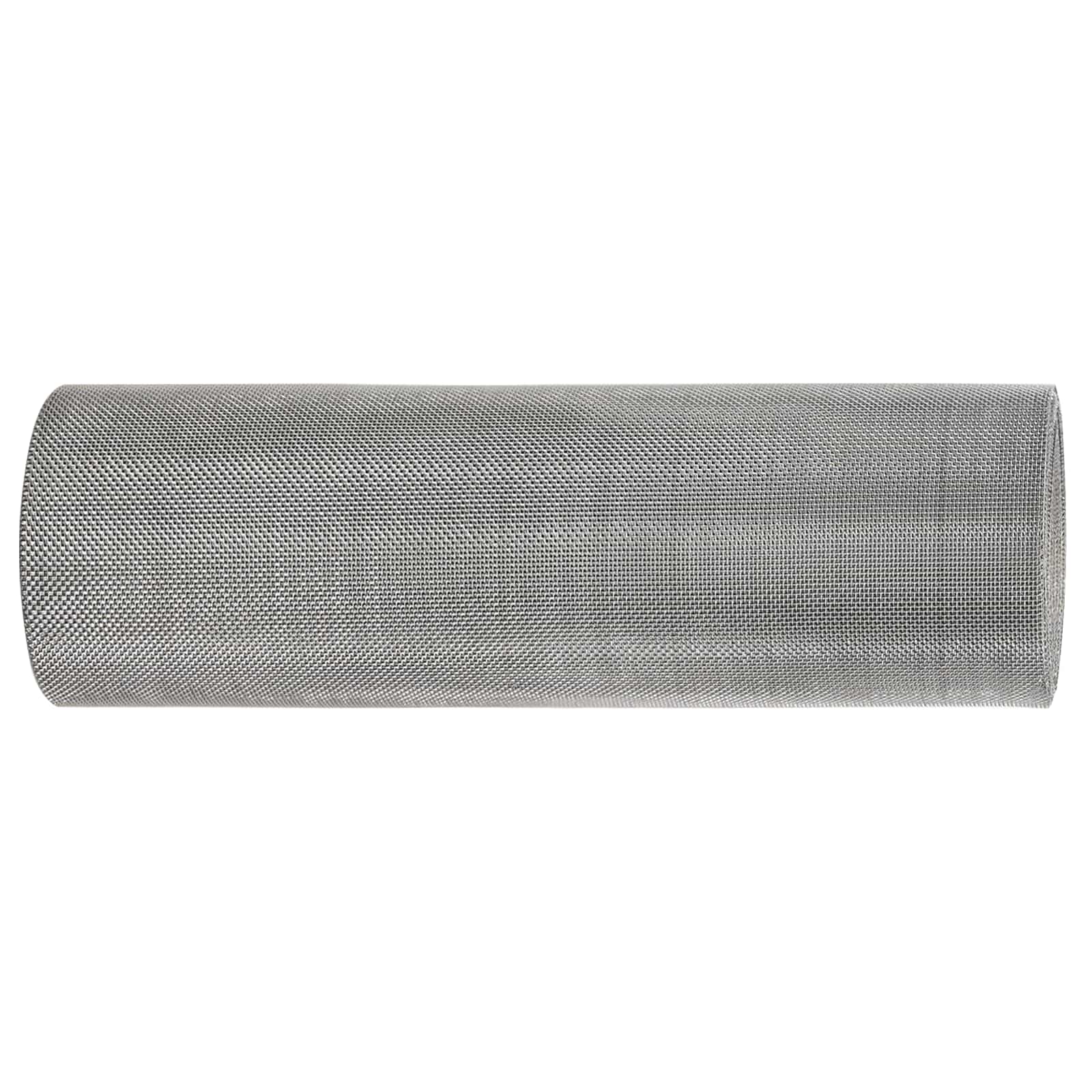 Mrežna tkanina 20 x 500 cm 30 Mesh Nehrđajući čelik 201 Srebrna