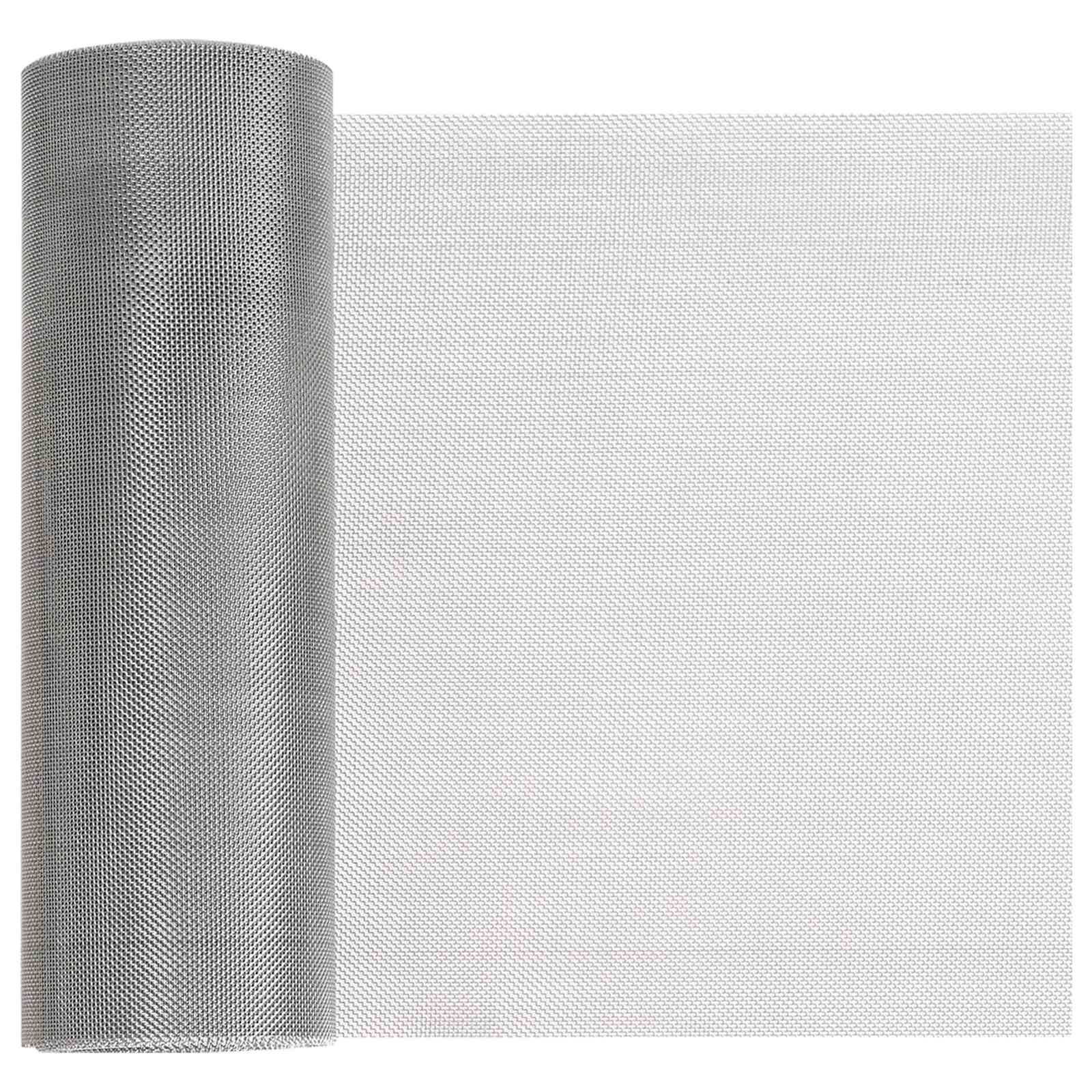 Mrežna tkanina 20 x 1000 cm 30 Mesh Nehrđajući čelik 201