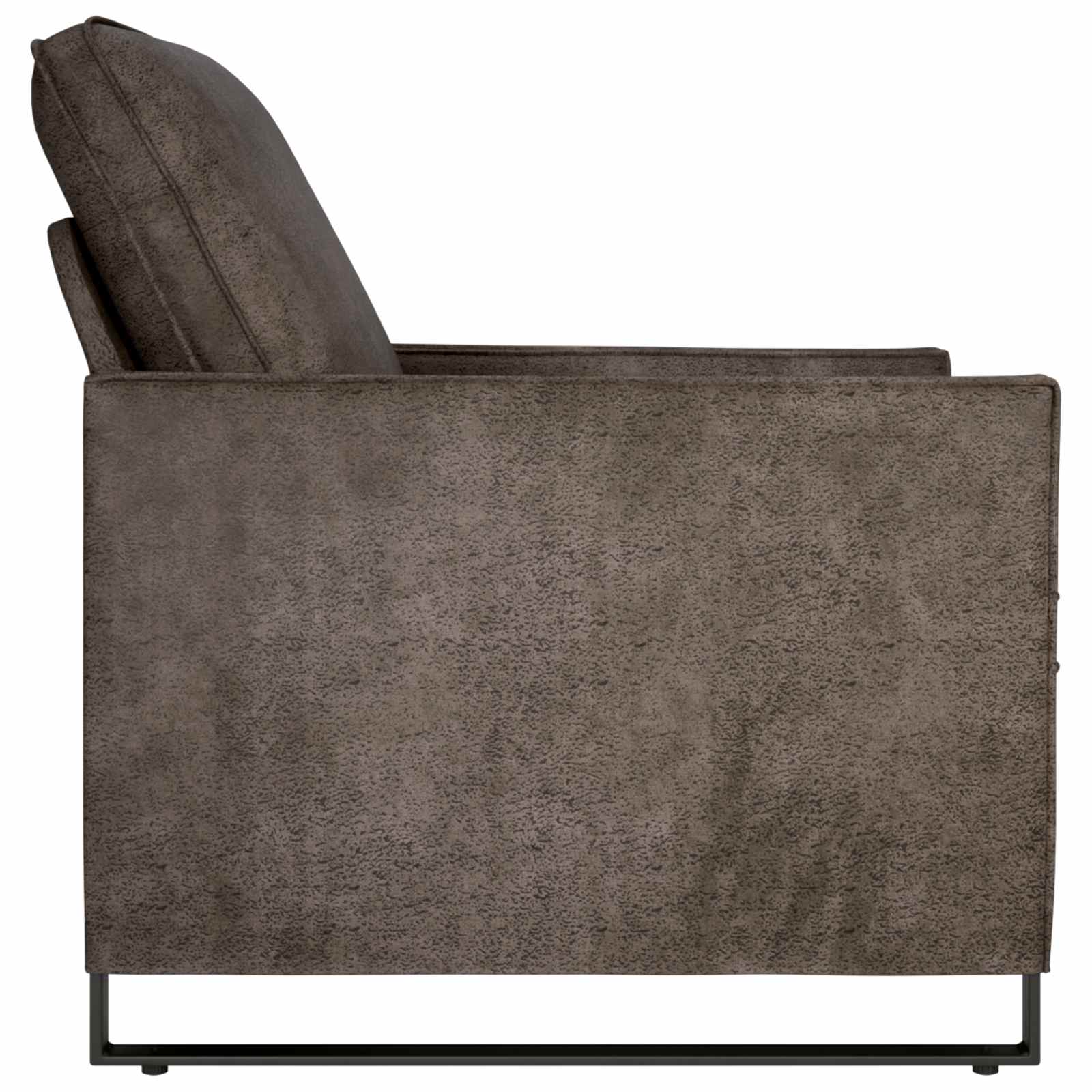 Jednokrevetni Sofa Tamnosiva 70 x 81 x 82 cm Umjetni sued