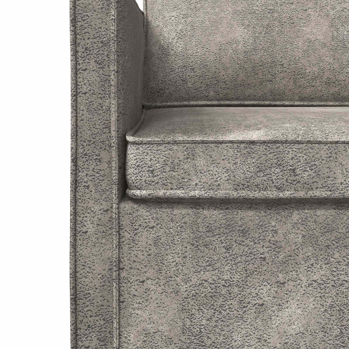 Sofa za 3 osobe Svjetlosiva 220 x 81 x 82 cm Umjetni sued