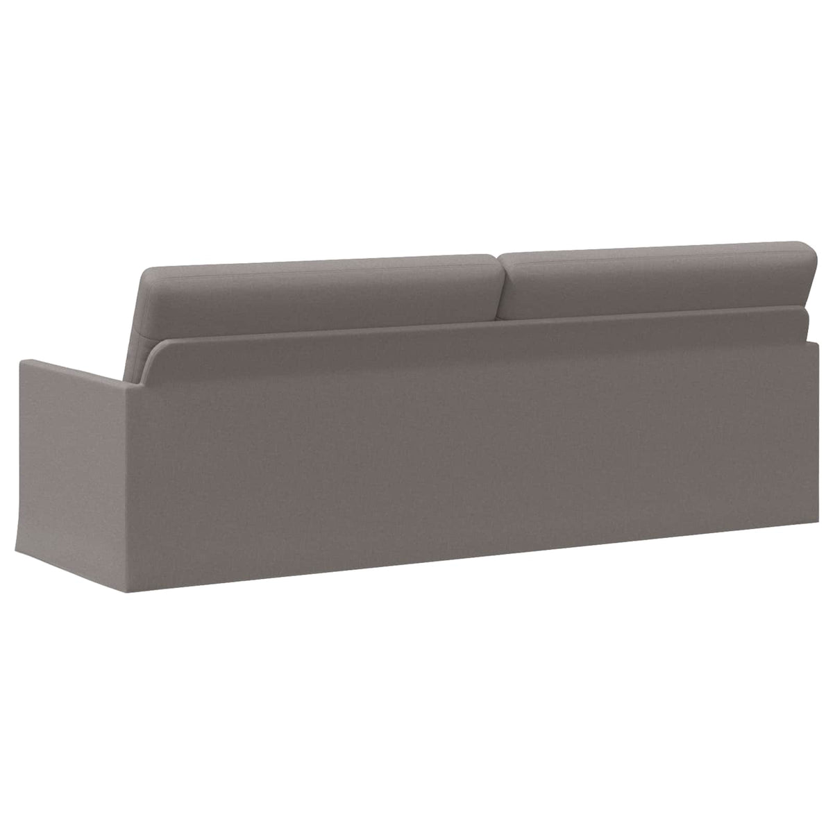 Sofa za 3 osobe Sivosmeđa 220 x 81 x 82 cm Tkanina