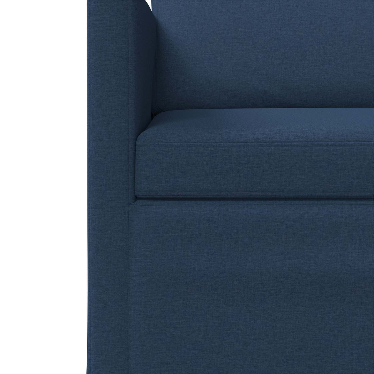 Sofa za 3 osobe Plava 220 x 81 x 82 cm Tkanina