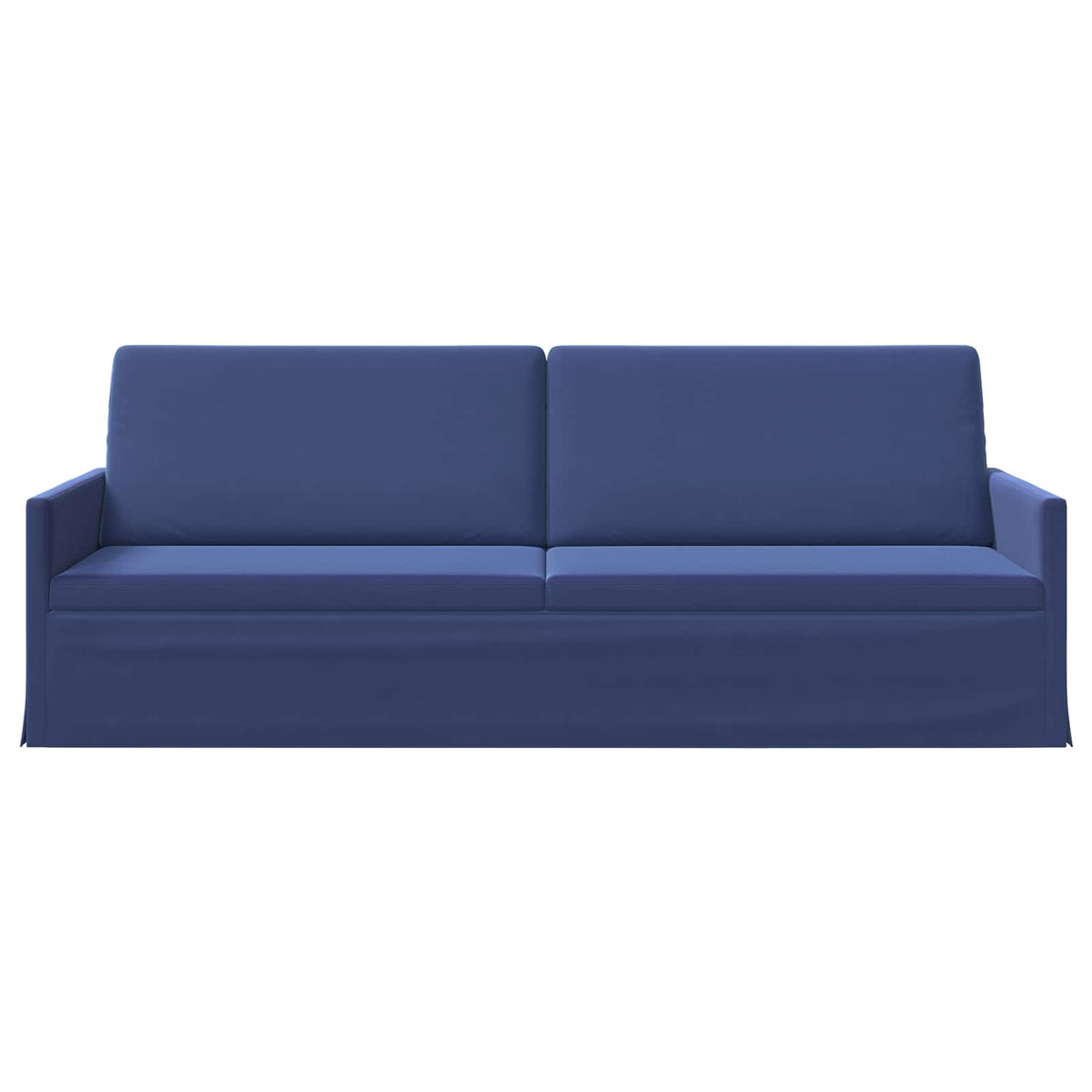 Sofa za 3 osobe Policijska plava 220 x 81 x 82 cm Baršun