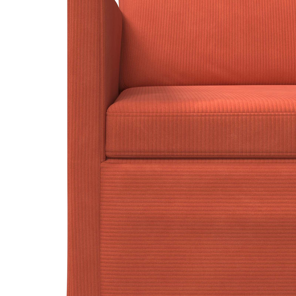 Set sofe 2 pcs Crvena narančasta Kordura tekstil