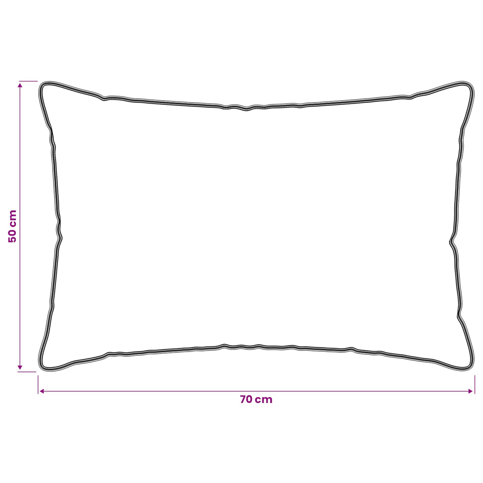 Set deka 2 kom. 240 x 220 cm Kapok i Poliester Bež