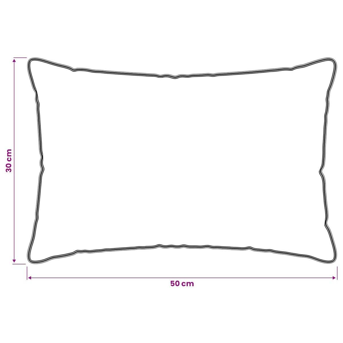 Set deka 2 kom. 260 x 240 cm Kapok i Poliester Bež