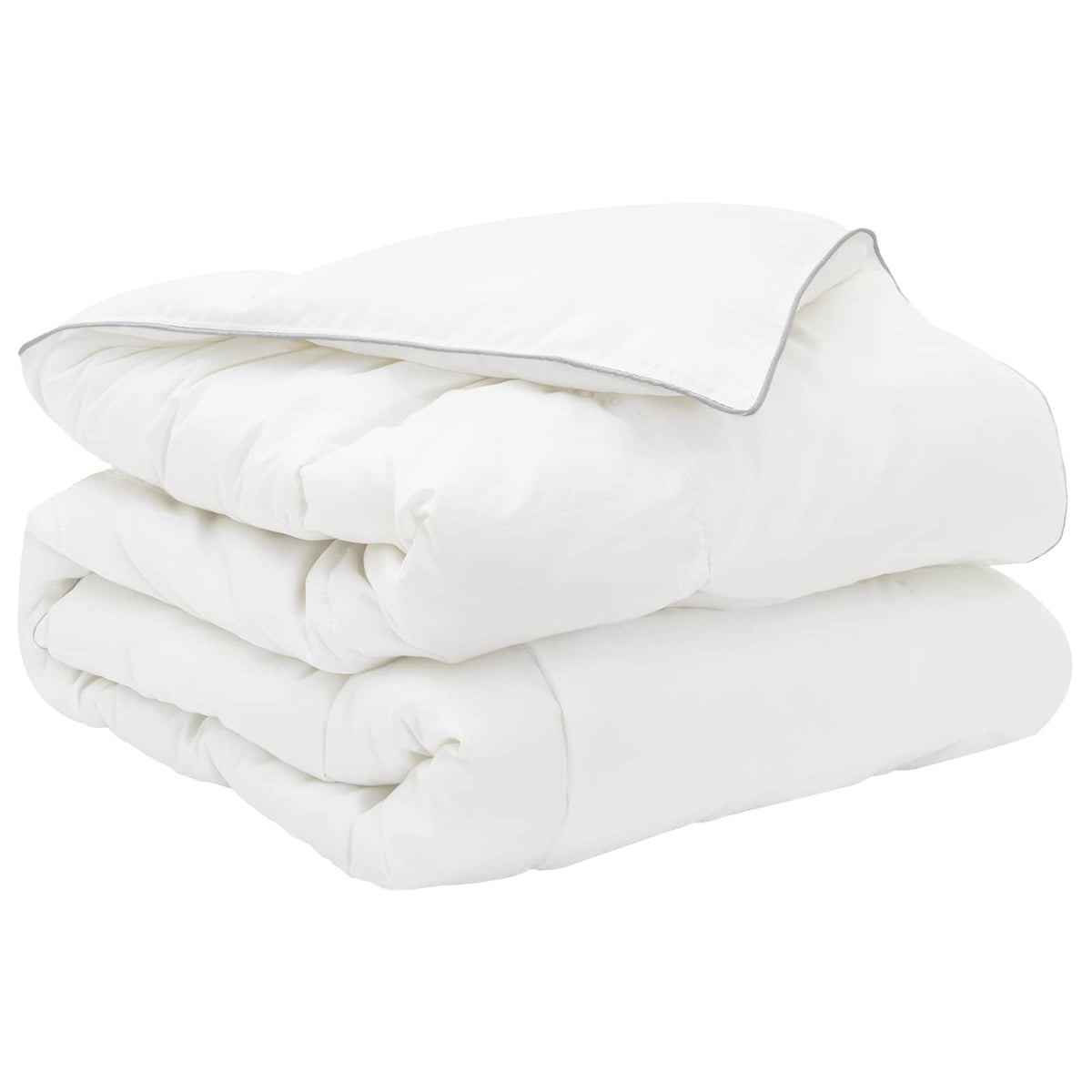Set pokrivača 135 x 220 cm Ne Pamuk, bambus, poliester Bijela