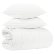 Set pokrivača 240 x 260 cm Ne Pamuk, bambus, poliester Bijela