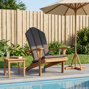 Vrtna Adirondack stolica Prirodna Čvrsto teak drvo