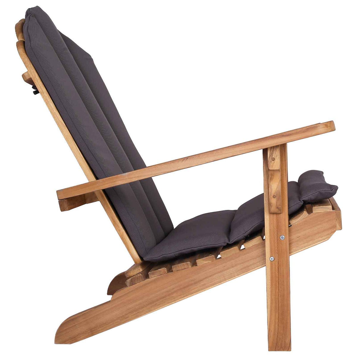 Vrtna Adirondack stolica Prirodna Čvrsto teak drvo