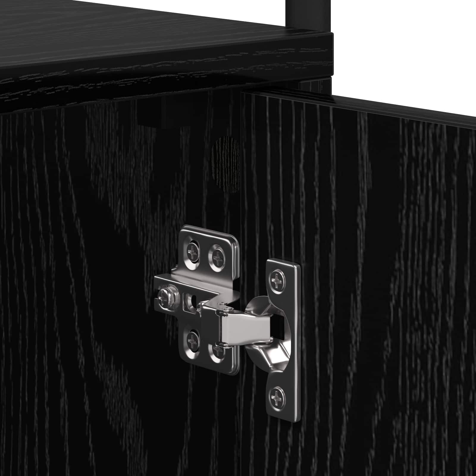 Noćni ormar Crni hrast Konstruirano drvo