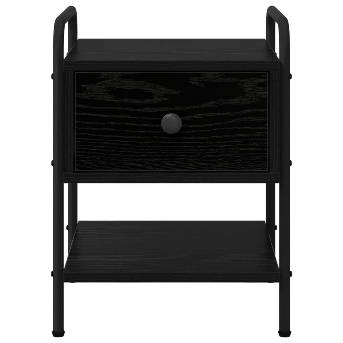 Noćni ormar Crni hrast 35 x 36,5 x 47 cm Konstruirano drvo