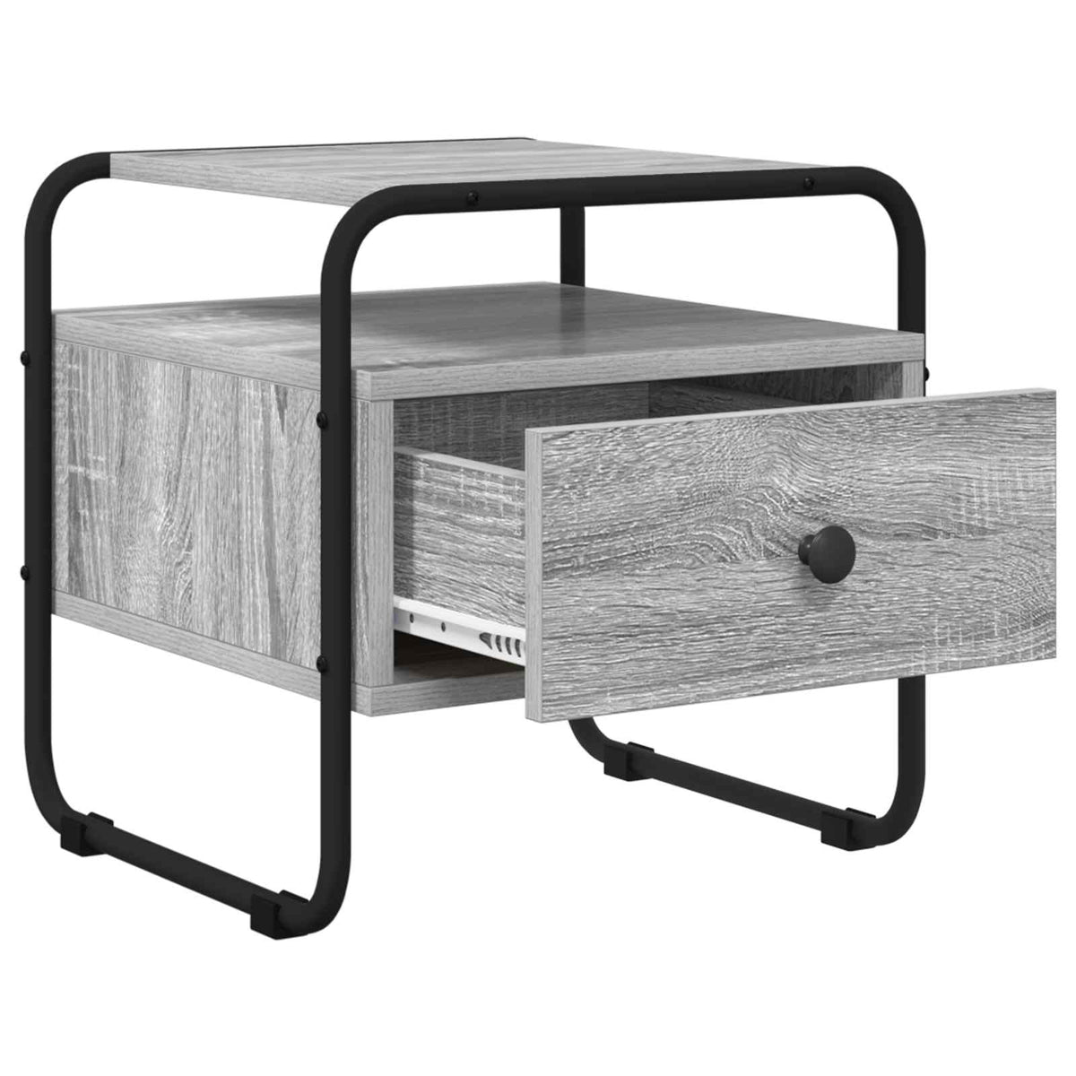 Noćni ormar Siva Sonoma 40 x 39,5 x 40 cm Konstruirano drvo