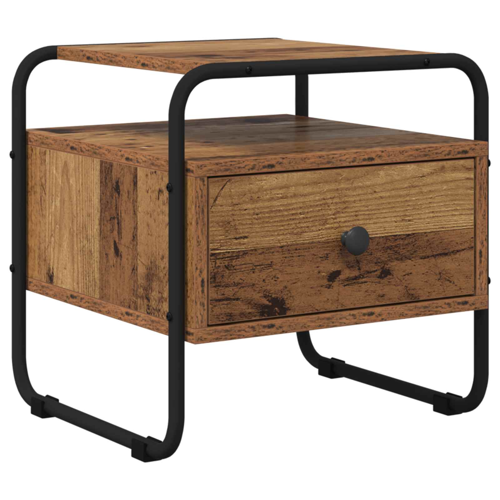 Noćni ormar Staro drvo 40 x 39,5 x 40 cm Konstruirano drvo