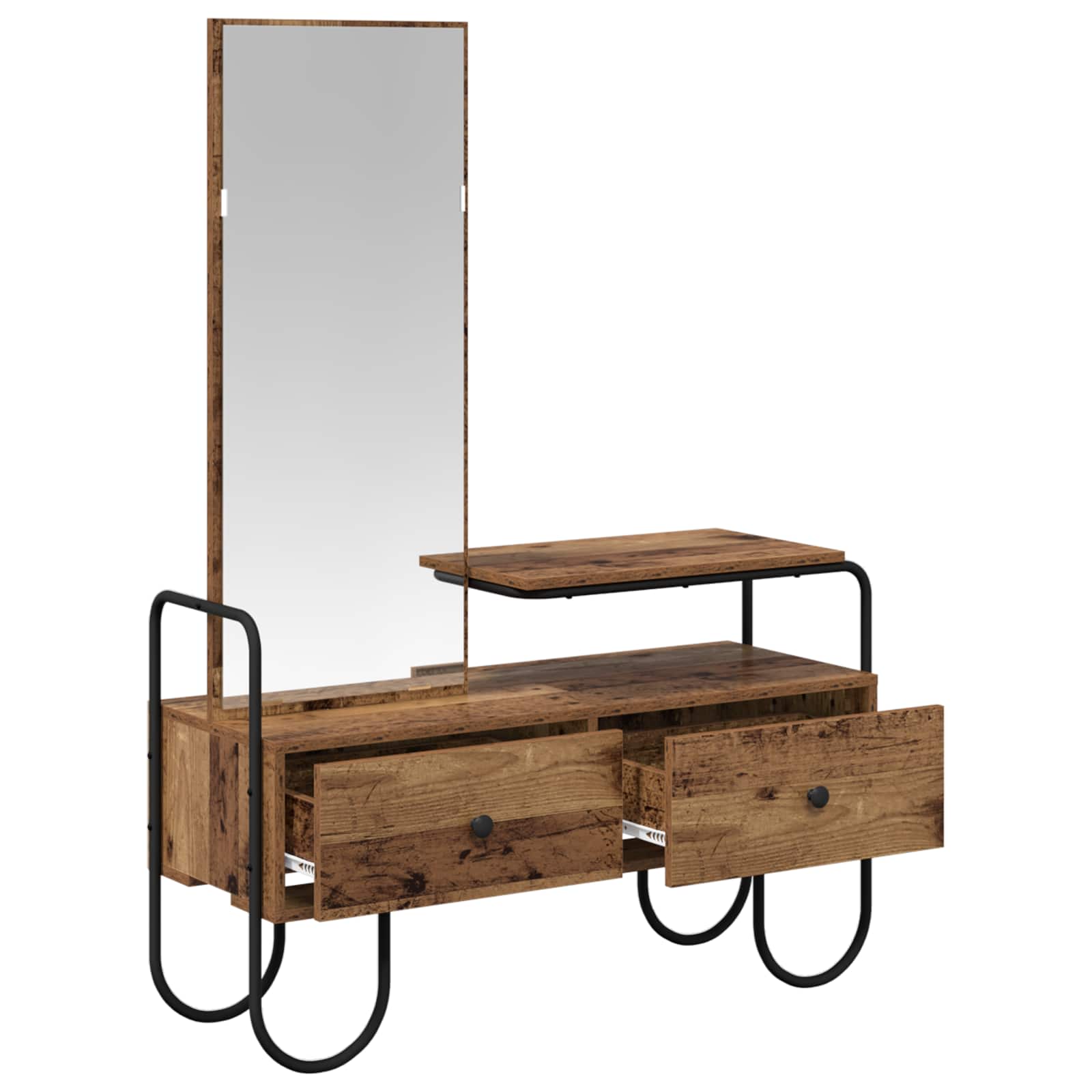 Toaletni stol Staro drvo 100 x 36,5 x 136 cm Konstruirano drvo