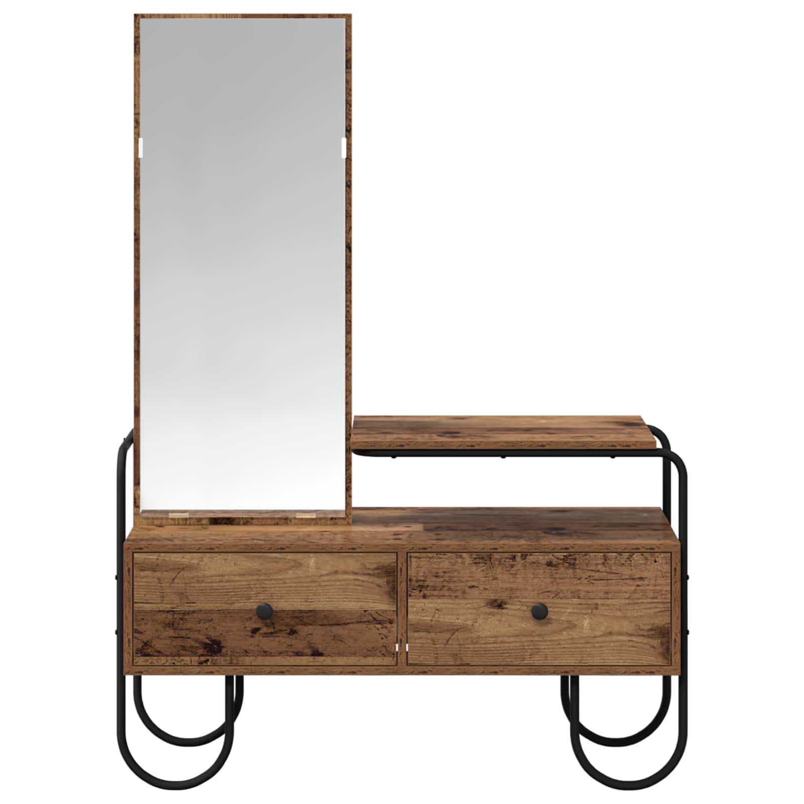Toaletni stol Staro drvo 100 x 36,5 x 136 cm Konstruirano drvo