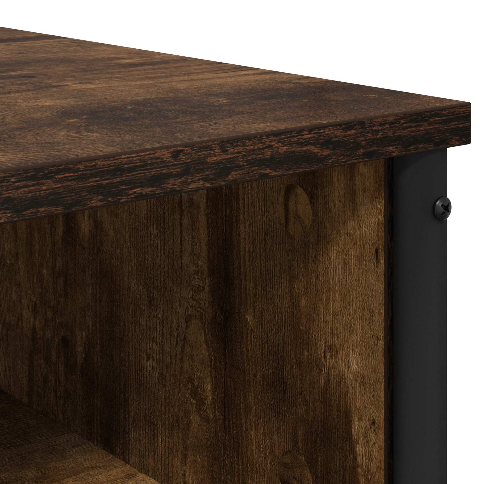 Toaletni stol Dimljeni hrast 81 x 40 x 131 cm Konstruirano drvo