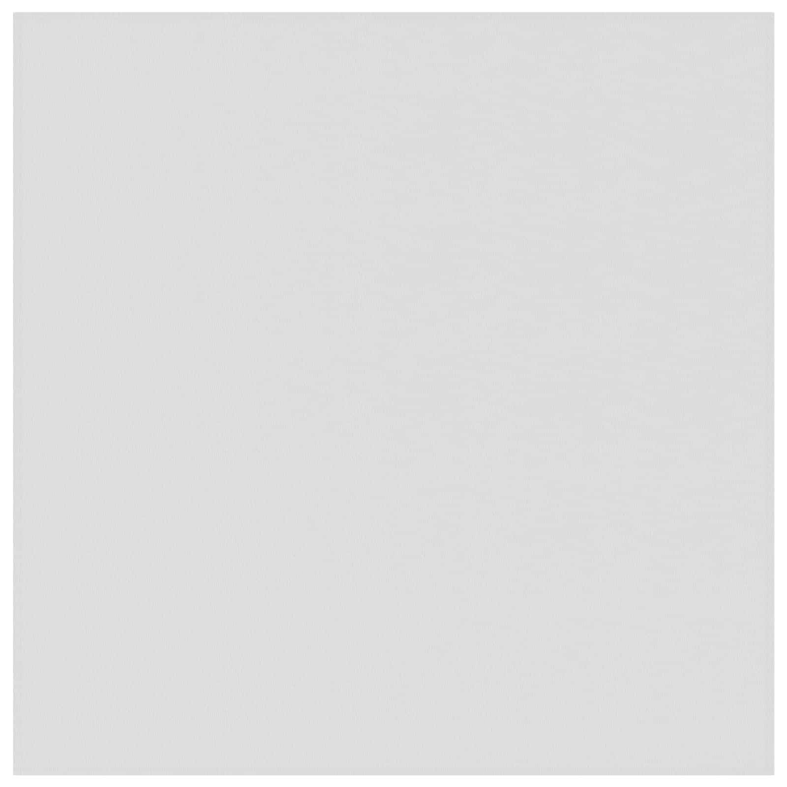 Tkanina za stol Četvrtasti Bijela 90 x 90 cm Poliester
