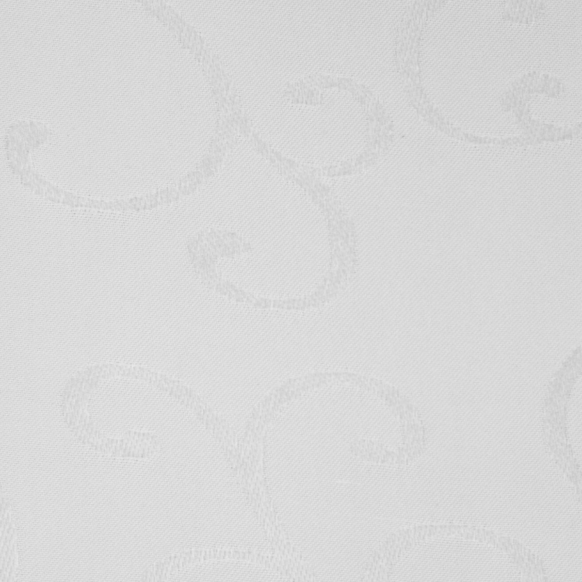 Tkanina za stol Pravokutni Bijela 140 x 140 cm