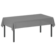 Tkanina za stol 5 kom. Svjetlosiva 140 x 220 cm Poliester