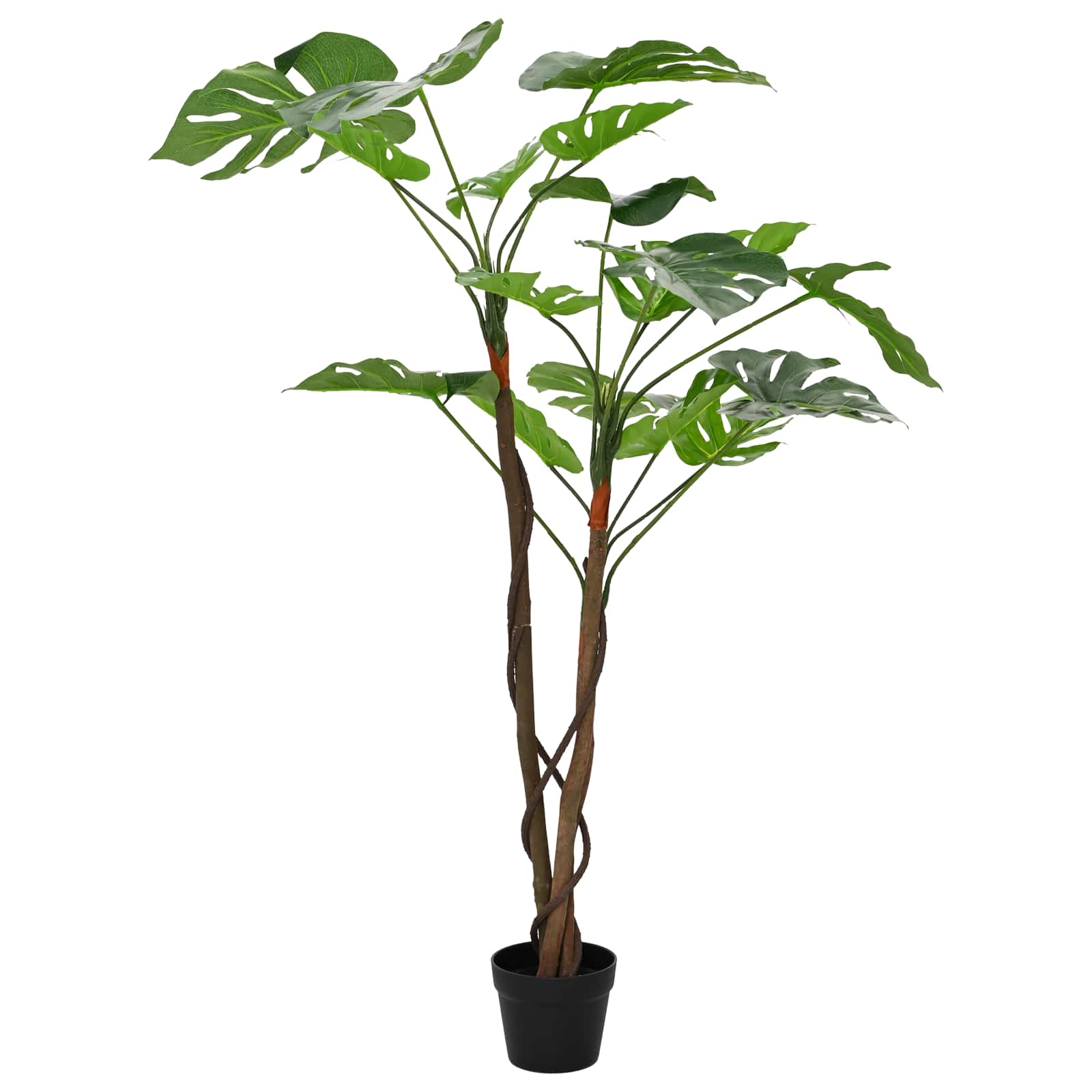 Umjetna Monstera biljka Zelena 70 x 16 x 130 cm Tkanina i drvo