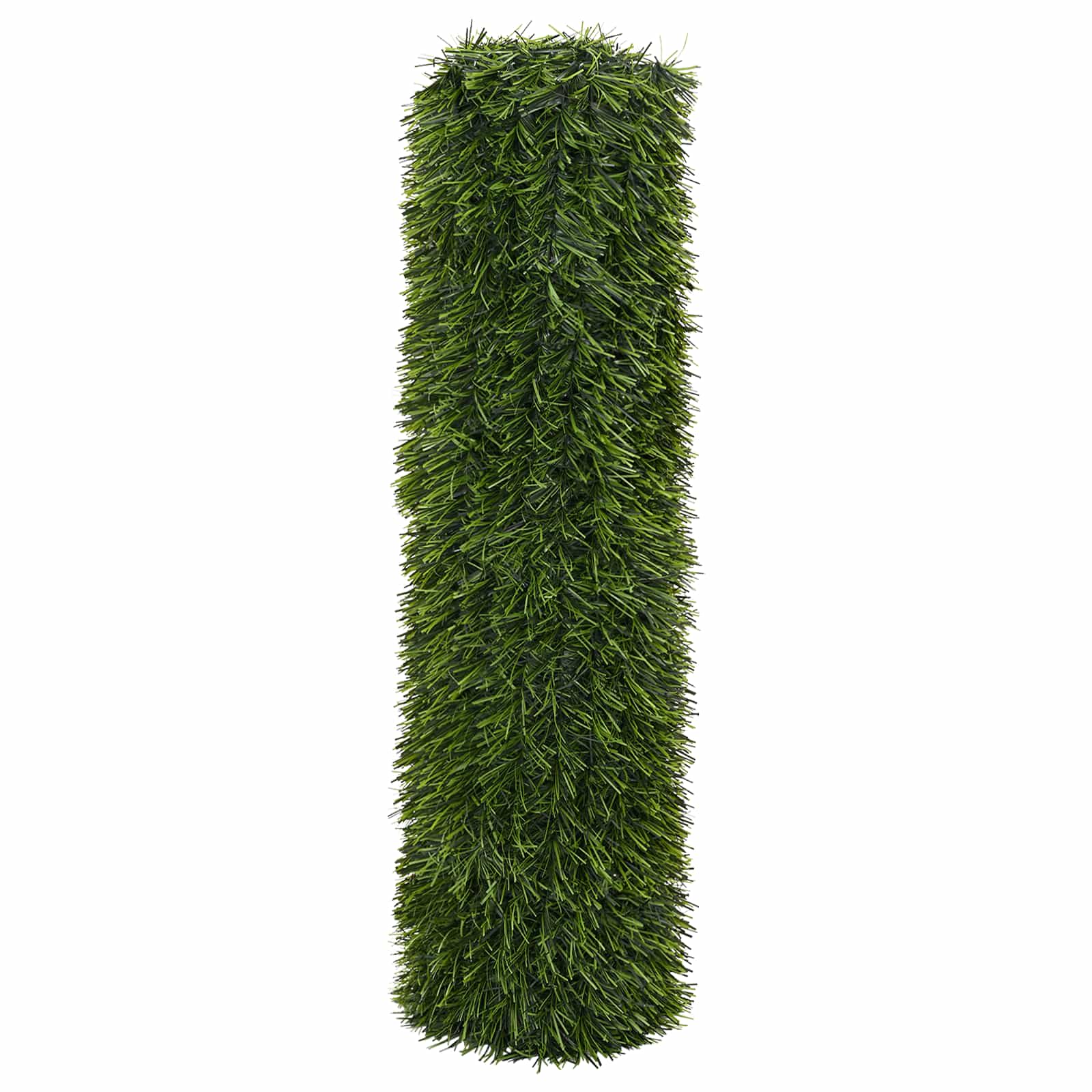Umjetna ograda Svijetlo zelena 1 x 5 m PVC i čelik