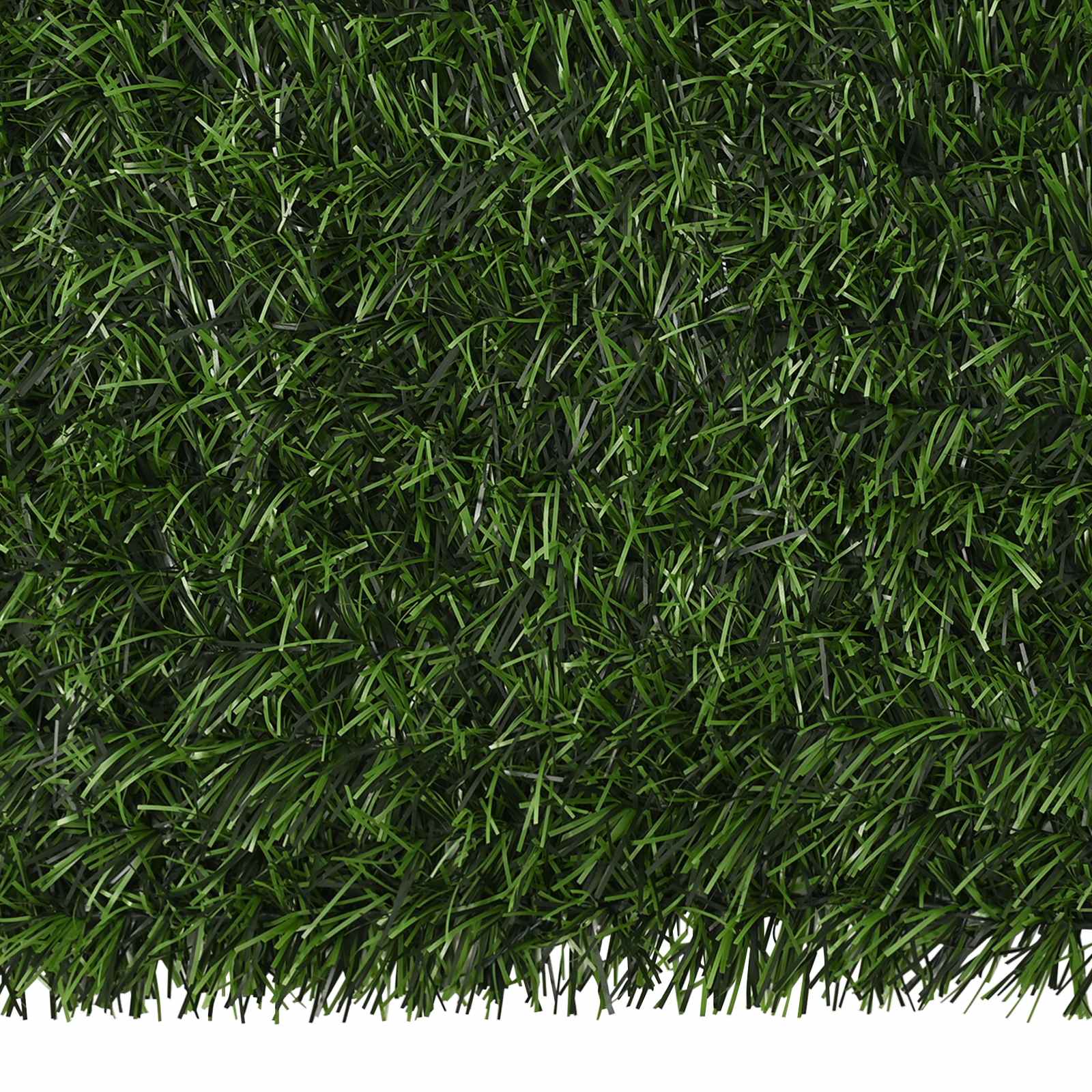Umjetna ograda Svijetlo zelena 1,5 x 4 m PVC i čelik