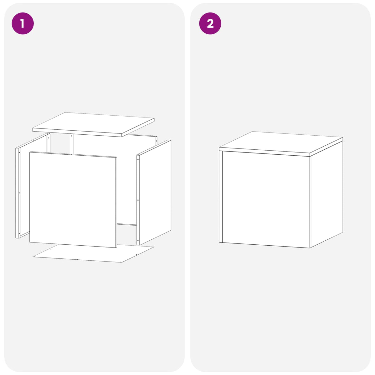 Stalak za biljke 2 pcs Crna 40 x 40 x 40 cm Čelik