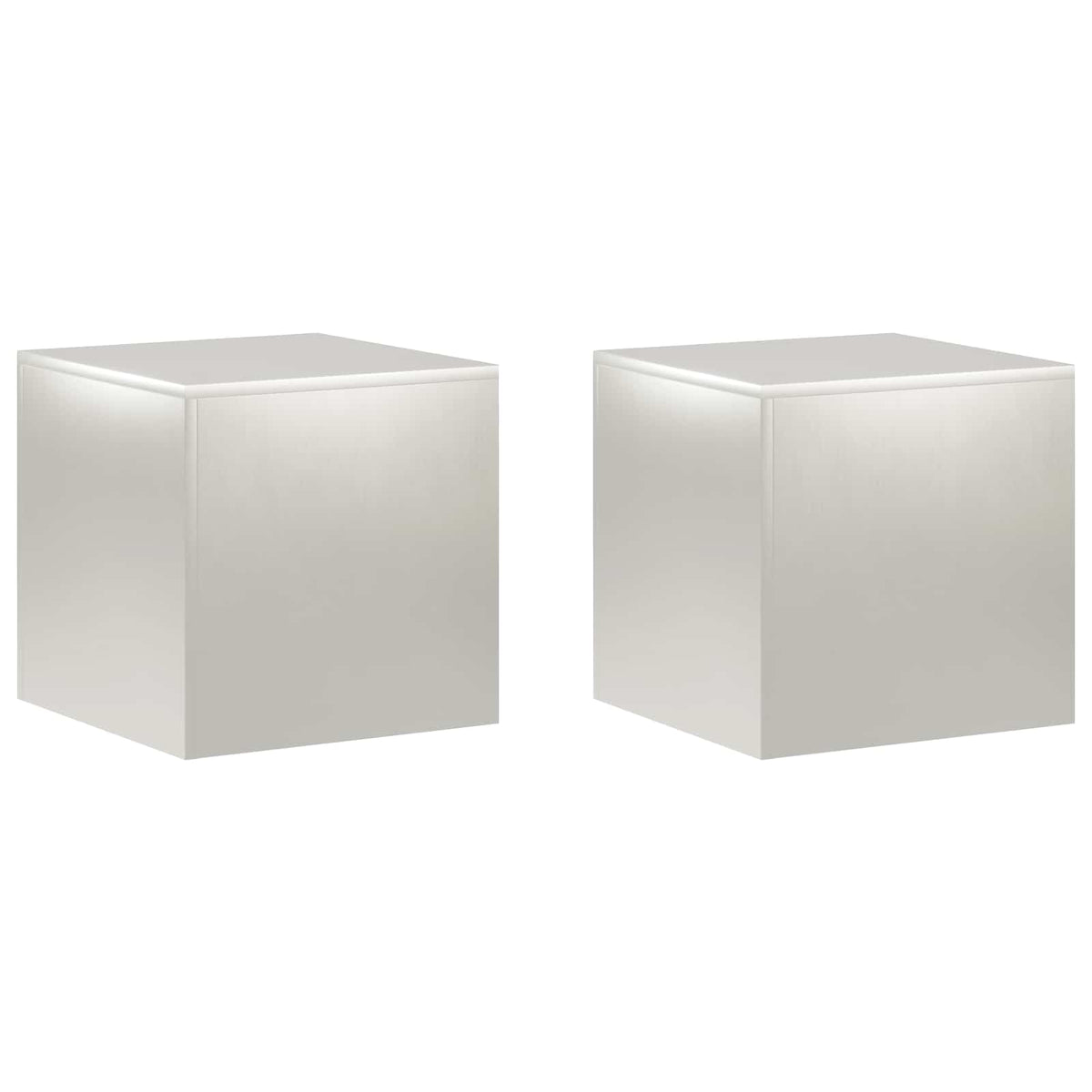 Stalak za biljke 2 pcs Srebrna 40 x 40 x 40 cm Čelik