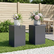 Stalak za biljke 2 pcs Antracit 40 x 40 x 60 cm Pocinčani čelik