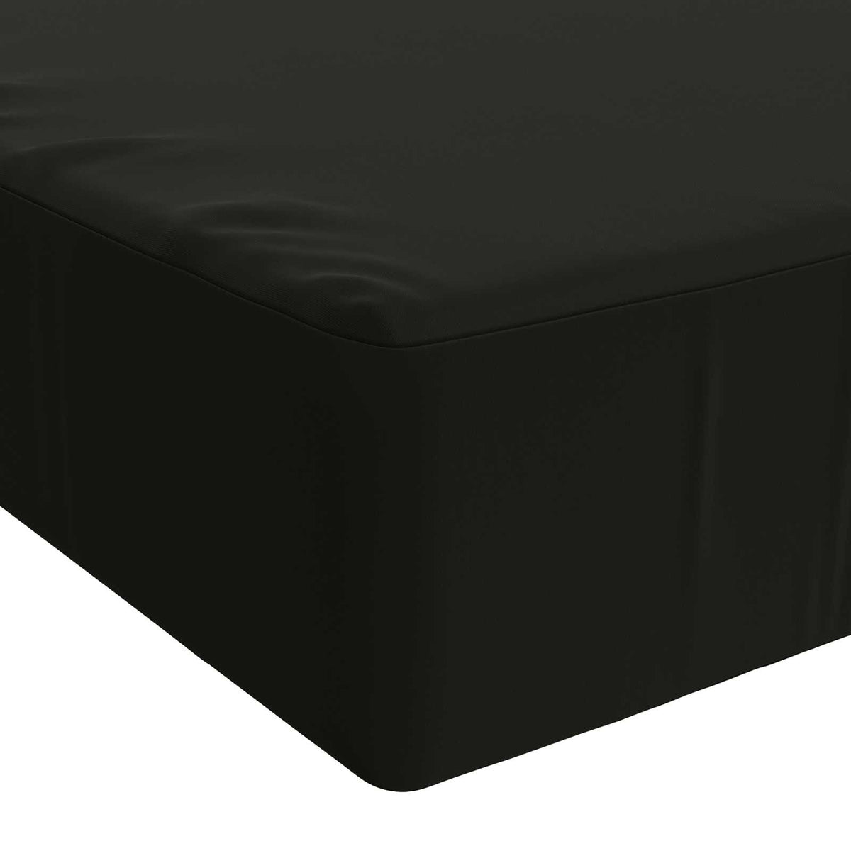 Jastuk za sjedalo SOEST 100% poliester Crna 120 x 80 x 15 cm