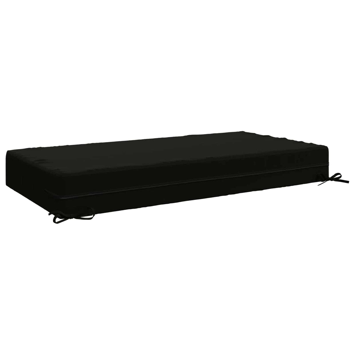 Jastuk za sjedalo SOEST 100% poliester Crna 120 x 80 x 15 cm