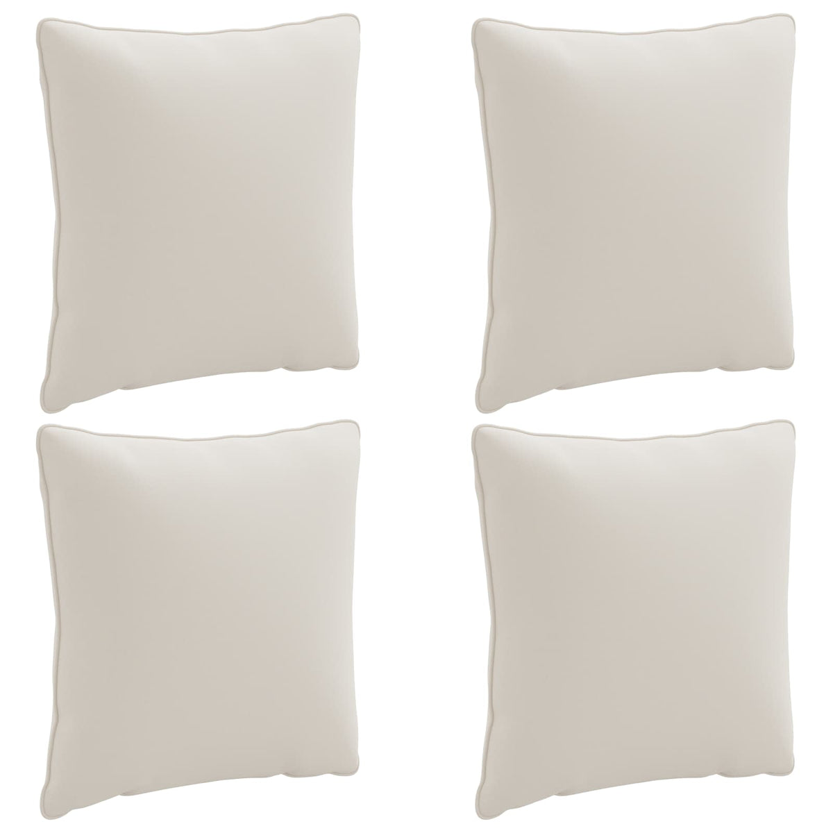 Jastučići za leđa (4 kom) PUTTEN 4 pcs 100% poliester Bijela