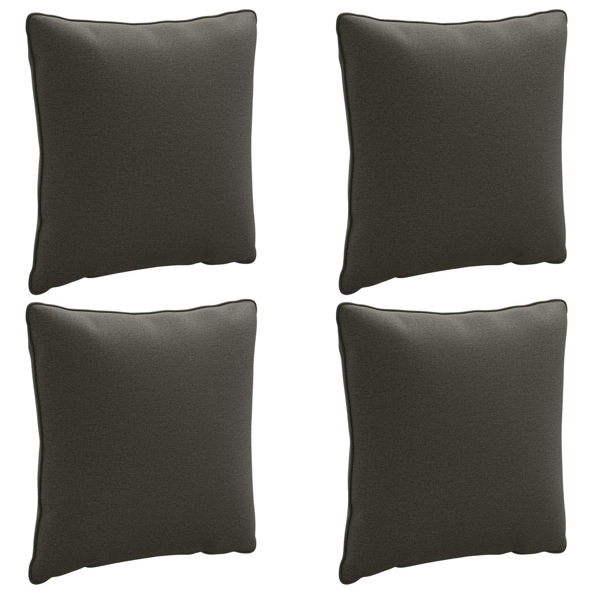 Jastučići za leđa (4 kom) PUTTEN 4 pcs 100% poliester Antracit