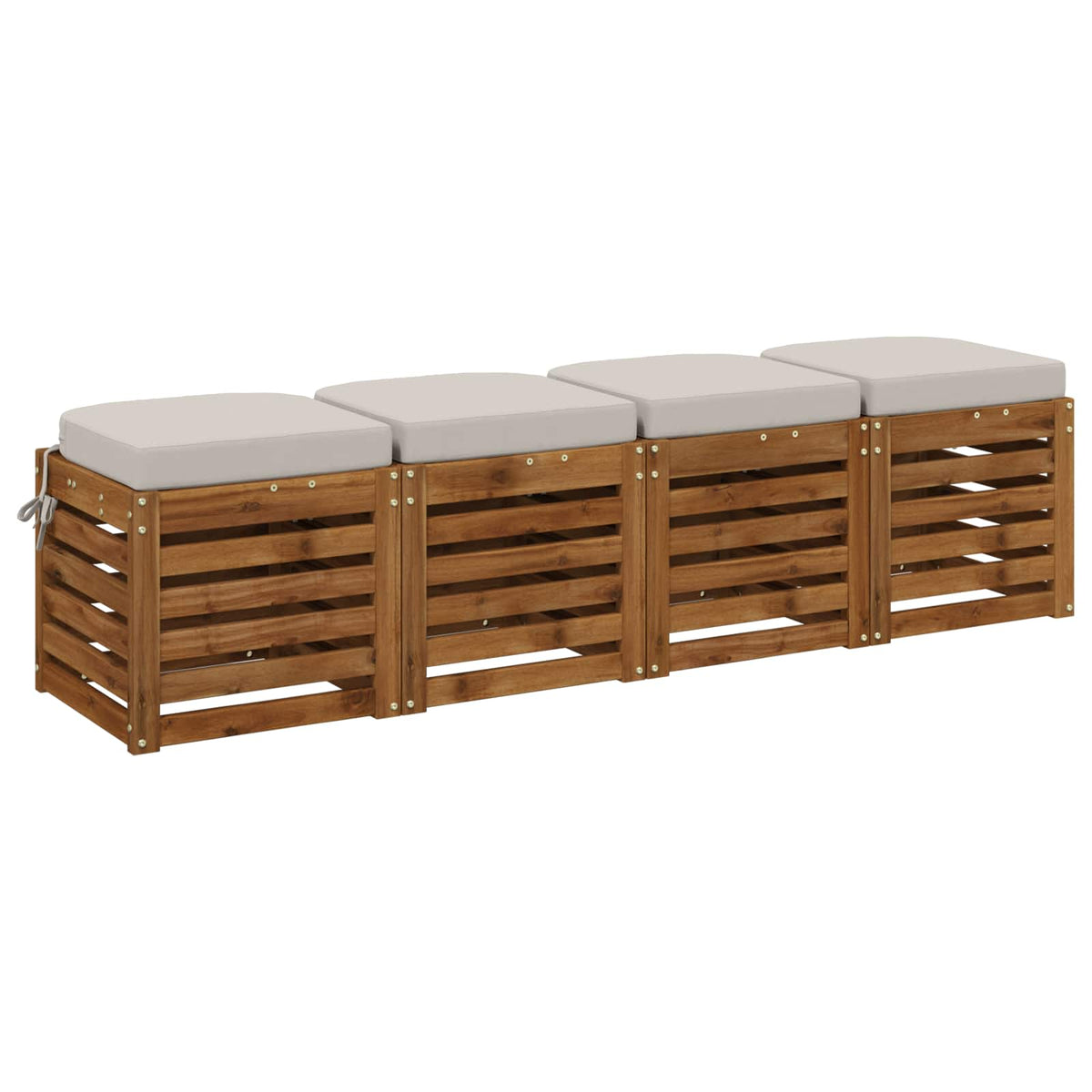 Set jastučića od 4 komada SOEST 4 pcs 100% poliester Bijela