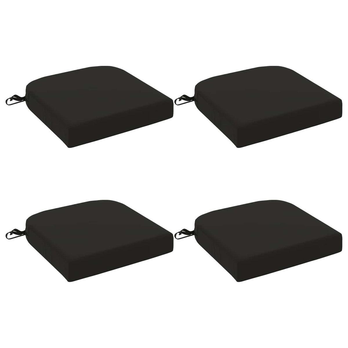 Set jastučića od 4 komada SOEST 4 pcs 100% poliester Crna