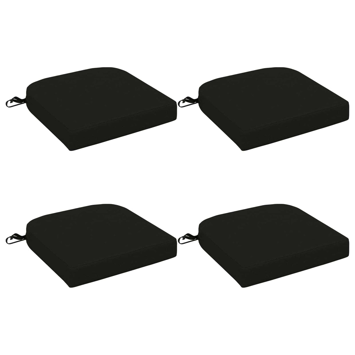 Set jastučića od 4 komada SOEST 4 pcs 100% poliester Crna