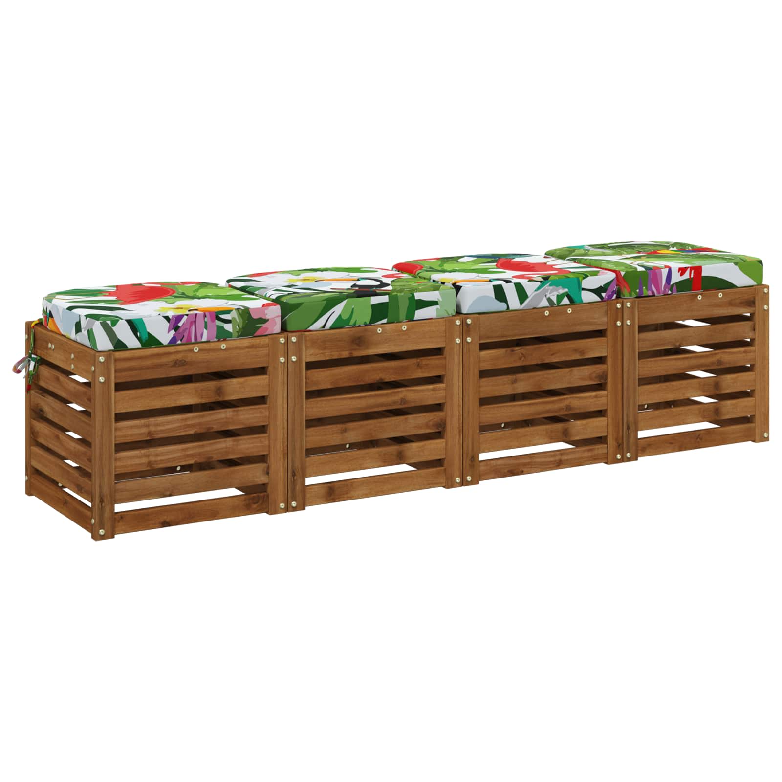 Set jastučića od 4 komada SOEST 4 pcs 100% poliester Šareni