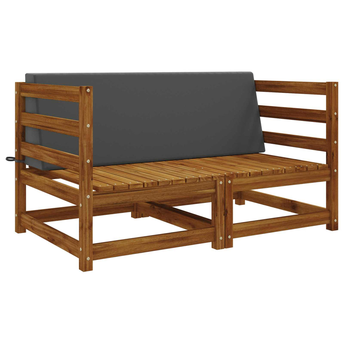 Jastuk za naslon SOEST 100% poliester Antracit 120 x 20 x 40 cm
