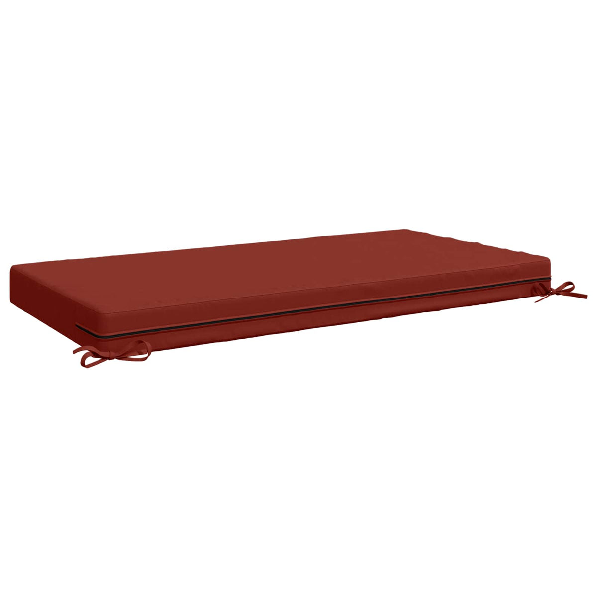 Jastuk za sjedalo SOEST 100% poliester Crvena 120 x 60 x 10 cm